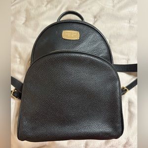 Michael Kors black backpack